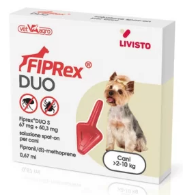Fiprex Duo per Cani 1 pipetta