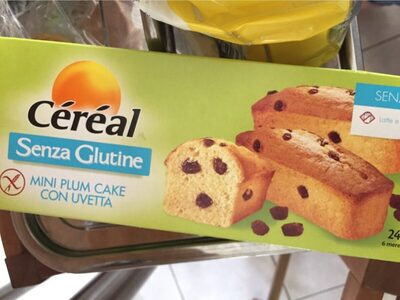 Cereal Plum Cake Uvetta S.glut