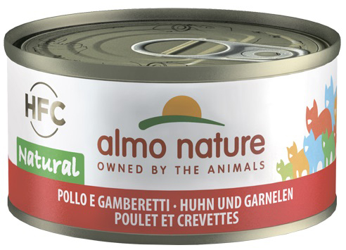 Almo Cat HFC 70 GR Pollo e Gamberetti