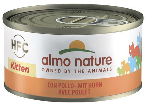 Almo Cat HFC 70 GR Kitten Pollo
