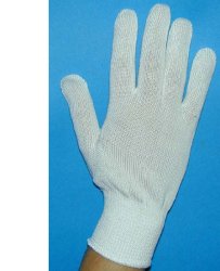Guanto Cotone Bianco 8