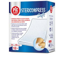 Garza Stericompress 36x40 12 pezzi