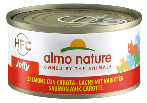 Almo Cat HFC 70 GR Salmone con Carota