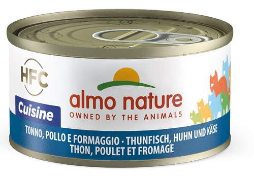 Almo Cat HFC 70 GR Tonno,pollo, Formag
