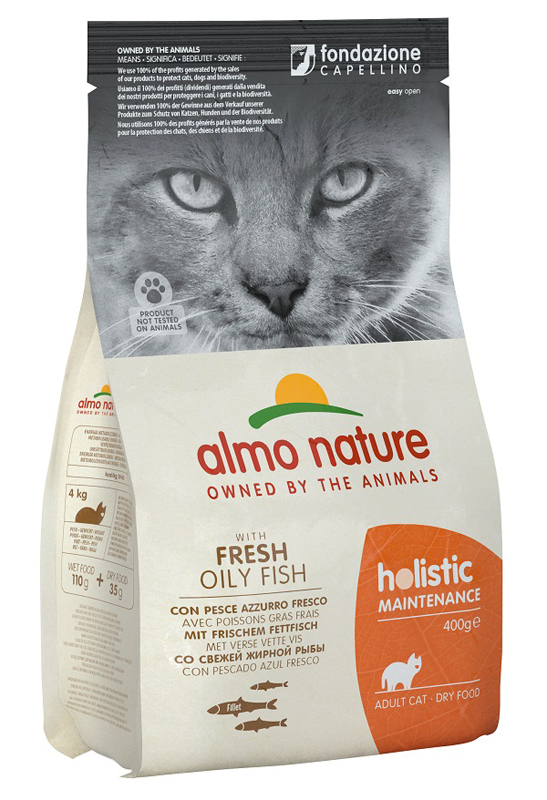 Almo Cat Holistic 400 GR Pesce Azzurro