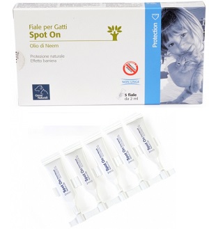 Protection Spot On Gatto 5 Fiale 2 ml G9 10