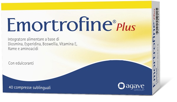 Emortrofine Plus 40 compresse Subling