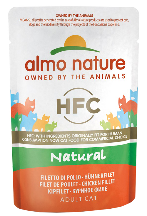 Almo Cat HFC Nat 55 GR Filetto Pollo BST