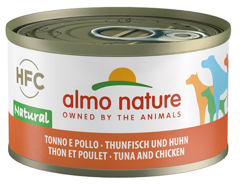 Almo Dog HFC 95 GR Tonno e Pollo