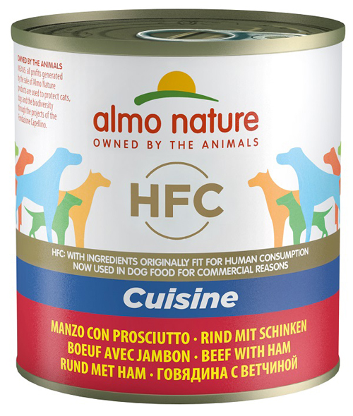 Almo Dog HFC 290 GR Manzo Prosciutto