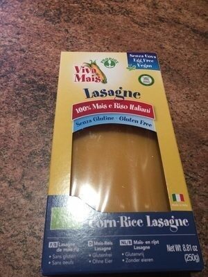 VVM Lasagne Mais.riso 250 g