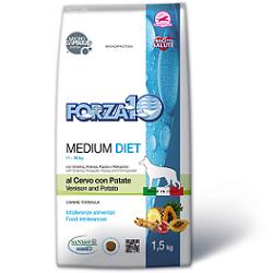 F10 Cane Medium Diet Cervo con Patate 12 kg New