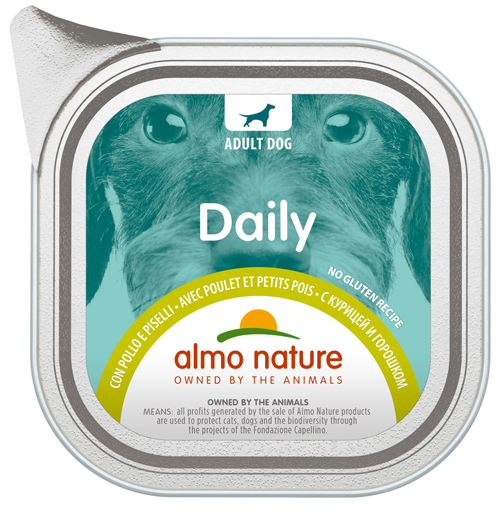 Almo Dog Daily 100 GR Pollo e Pisel