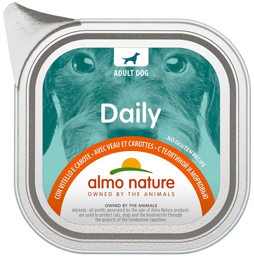 Almo Dog Daily 100 GR Vitello e Car
