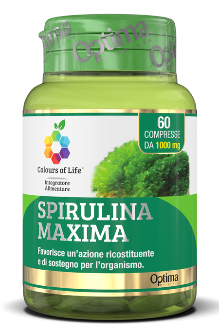 Spirulina Maxima 60 compresse Colours