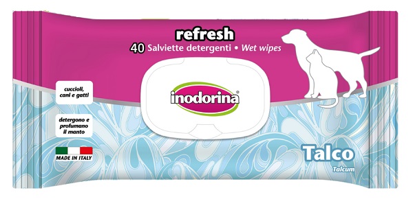 Salviette Talco Inodorina 40 pezzi