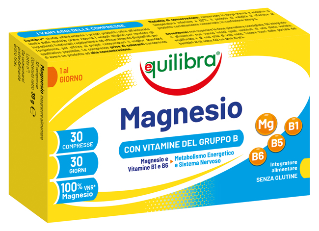 Magnesio C/Vitamine B 30 compresse