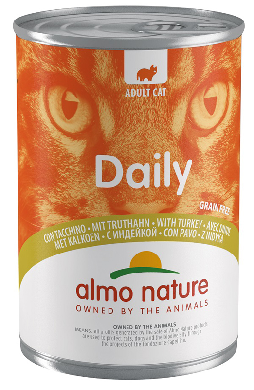 Almo Cat Daily Tacchino 400 g
