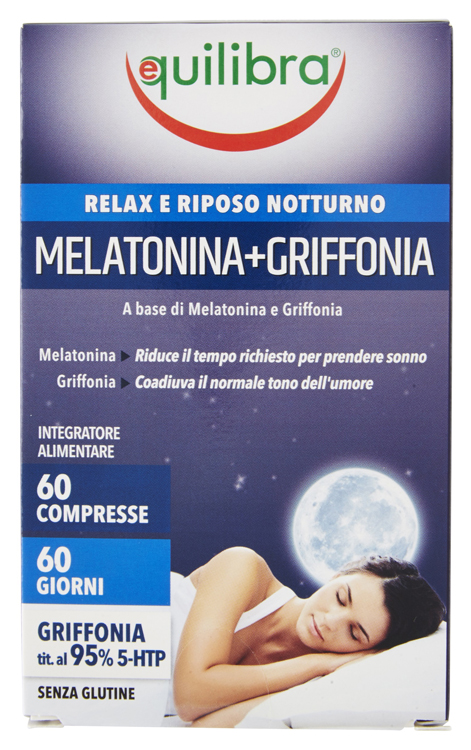 Melatonina+griffonia 60 compresse