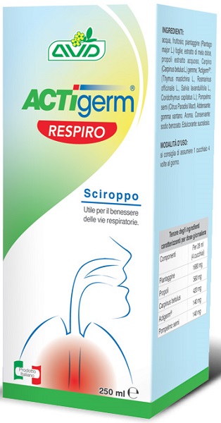 Actigerm Respiro Sciroppo 250 ml