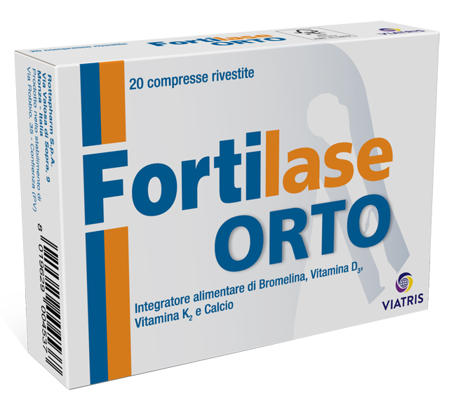 Fortilase Orto 20 compresse Rivestite