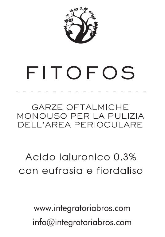 Fitofos Garze Oftalmiche 20 pezzi