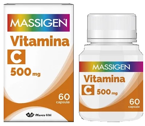 Massigen C Viti 500 mg 60 capsule