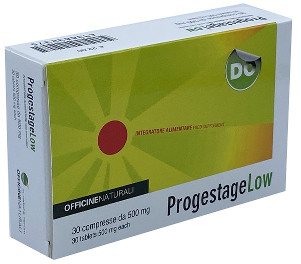 Progestage Low 30 compresse 500 mg