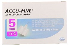 Accu-Fine Ago G31 5 mm 100 pezzi