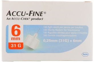 Accu-Fine Ago G31 6 mm 100 pezzi