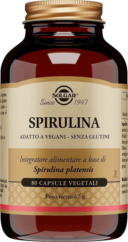 Spirulina 80 capsule Veg