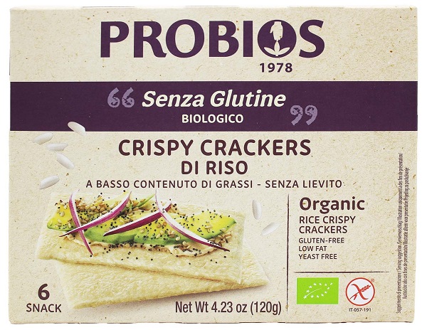 Crispy Crackers Riso 6 pezzi 20 g