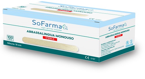 Abbassalingua 100 pezzi Sofarmapiu