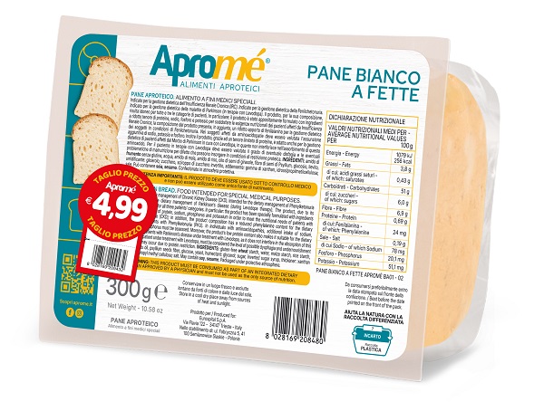 Aprome' Pane Bianco Fette TP