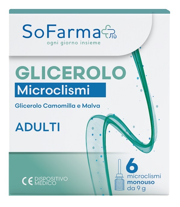Glicerolo Micro Ad 9 g 6 pezzi Sofar