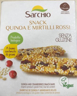 Snack Quinoa.mirtilli Ro 80 g