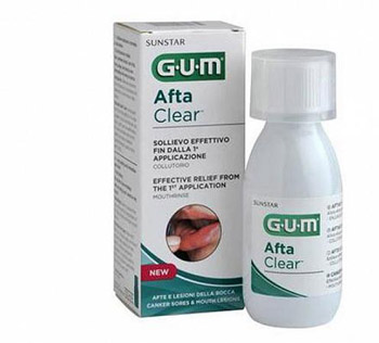 Gum Aftaclear Rinse 120 ml