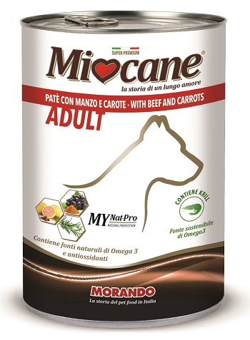 Miocane Pate' Manzo e Carote