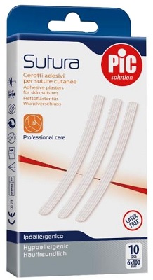 Cer Pic Sutura 6x100 mm 10 pezzi