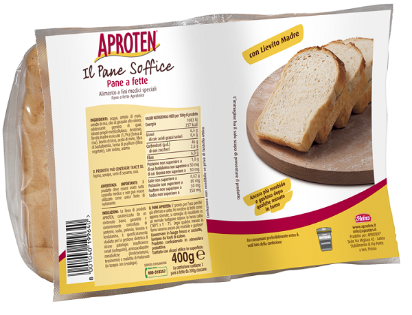 Aproten Pane Bianco Fette 2 pezzi