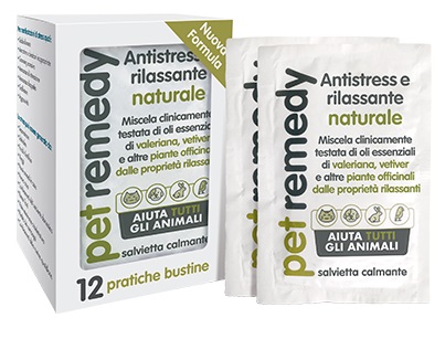 Pet Remedy Salviette 12 bustine