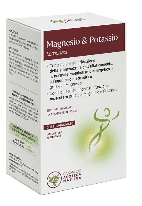 Magnesio e Potassio 20BUST Gra
