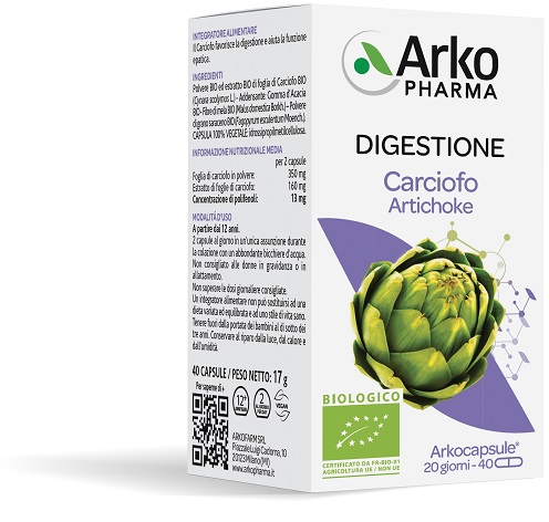 Arkocps Carciofo Bio 40 capsule