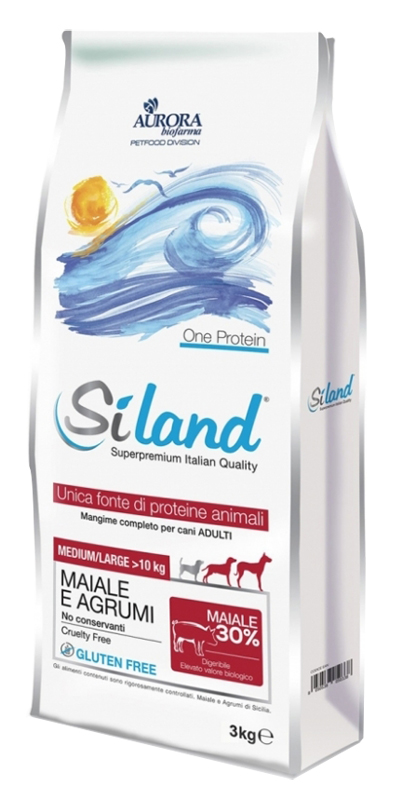 Siland Adult M/L Maiale/Agr 3 kg