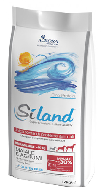Siland Adult M/L Maiale/Agrumi 12 kg