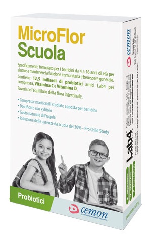 Microflor Scuola 30 capsule Mastic