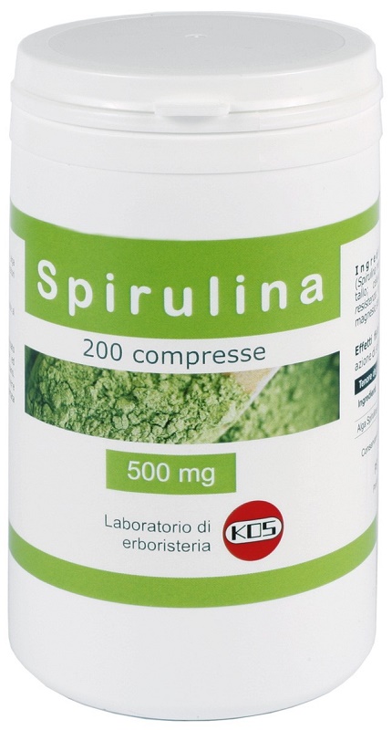 Spirulina 500 mg 200 compresse
