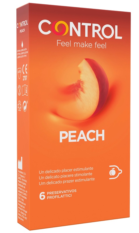 Control Peach 6 pezzi