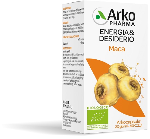 Arkocps Maca Bio 40 capsule