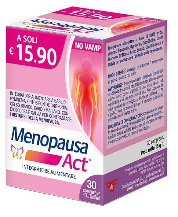 Menopausa Act 30 compresse